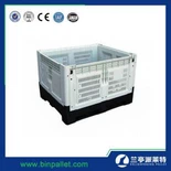 Scatola per pallet in plastica pieghevole per frutta sfusa per carichi pesanti