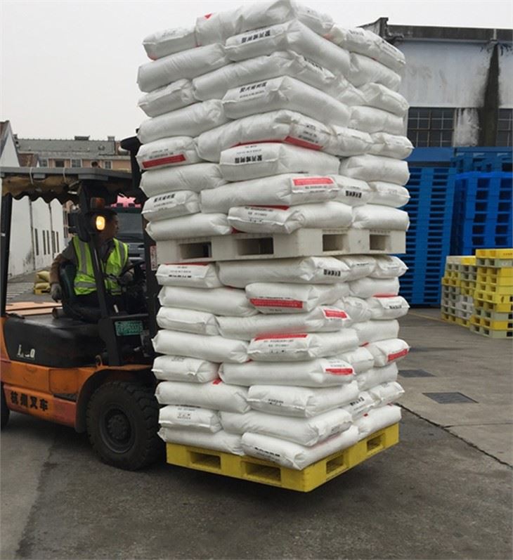 1260x1260x152.3mm Reversible Stacking Plastic Pallet
