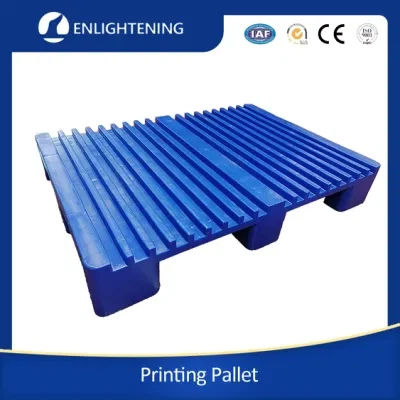 Pallet in plastica con stampa non stop in Cina