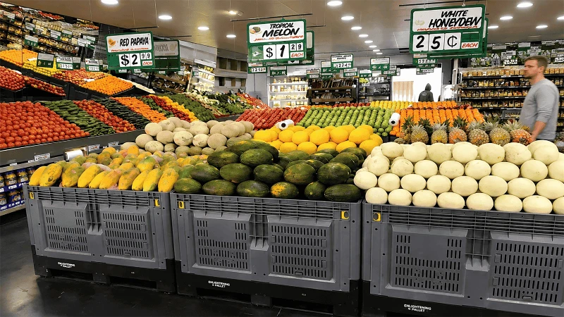 Produce-Display-Plastic-Bulk-Containers-Supermarket Produce-Display-Plastic-Bulk-Containers-Supermarket