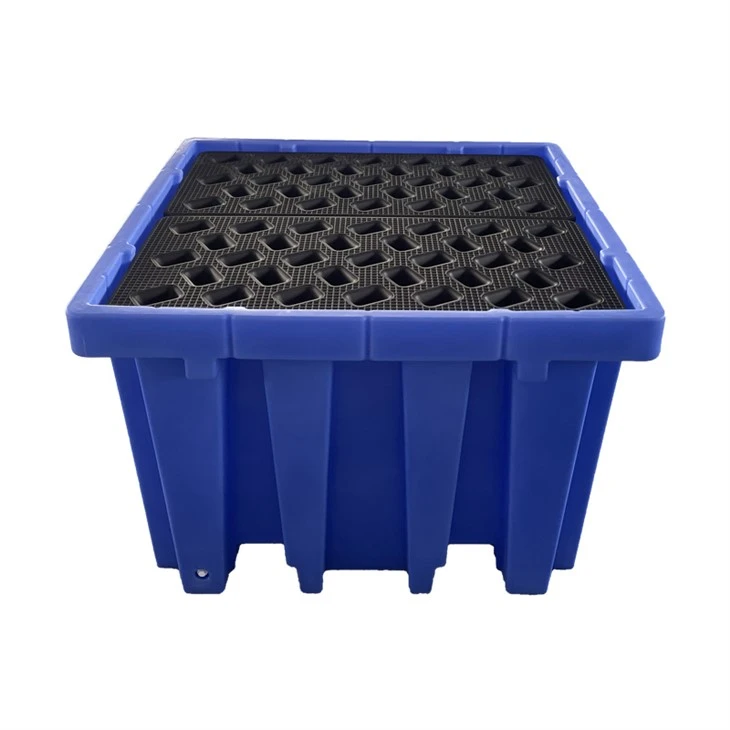 Pallet di contenimento di sversamenti per attività mineraria